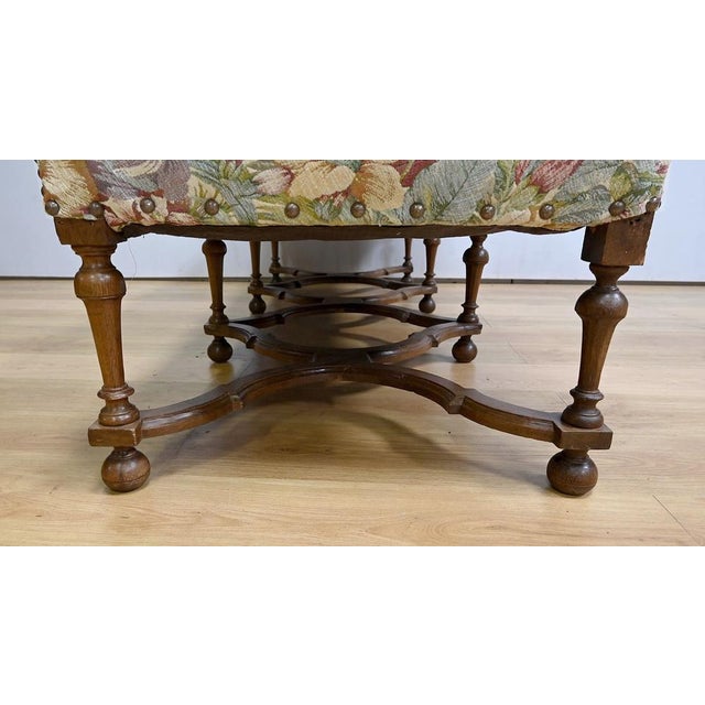 Louis XIV Bench with Highback For Sale - Image 18 of 18