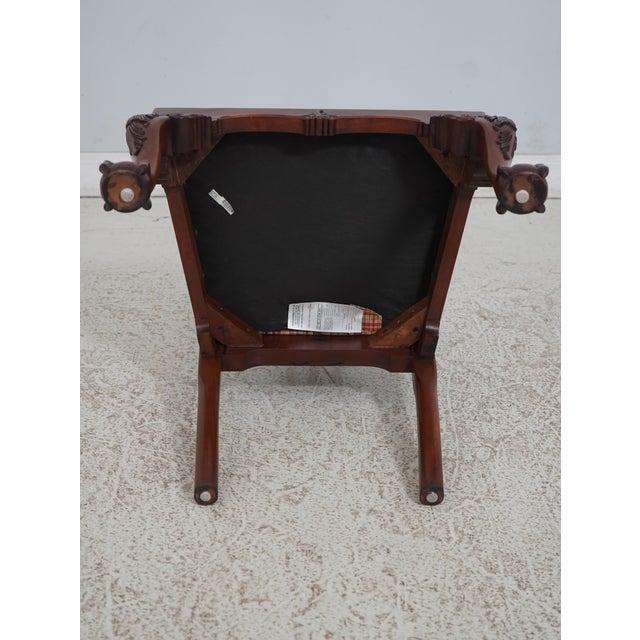Set of 10 Stickley Chippendale Mahogany Dining Chairs For Sale - Image 10 of 12