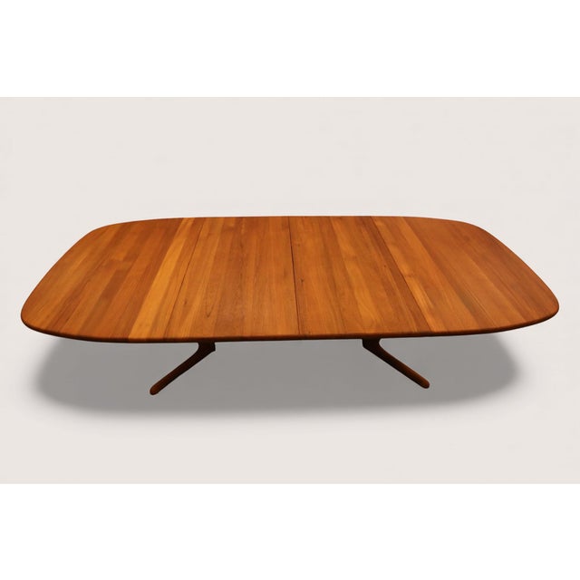 Vintage Dining Table in Teak with Double Extension Leaves from Skovby, 1960s For Sale - Image 10 of 18