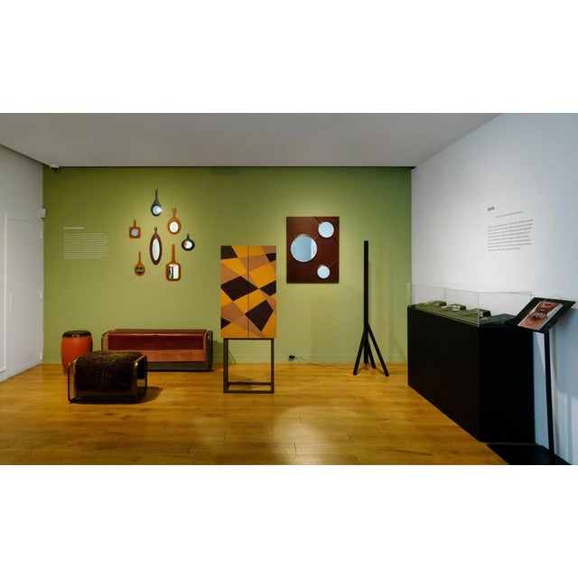 Gold Perfect Day Mixed Colors Wall Mirrors by Oscar Maschera, Set of 7 For Sale - Image 8 of 10