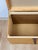 Vintage Blonde Woven Wicker Chest, Brass Clamp Hardware Storage, Coastal Trunk For Sale - Image 11 of 14