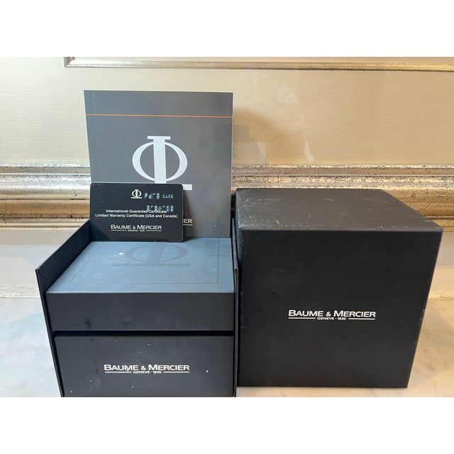 Baume & Mercier Stainless Steel Ilea Diamond Dial Watch 30mm For Sale - Image 10 of 11