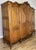 Vintage French Louis XVI Style Carved Oak 4-Door Wardrobe For Sale - Image 3 of 13