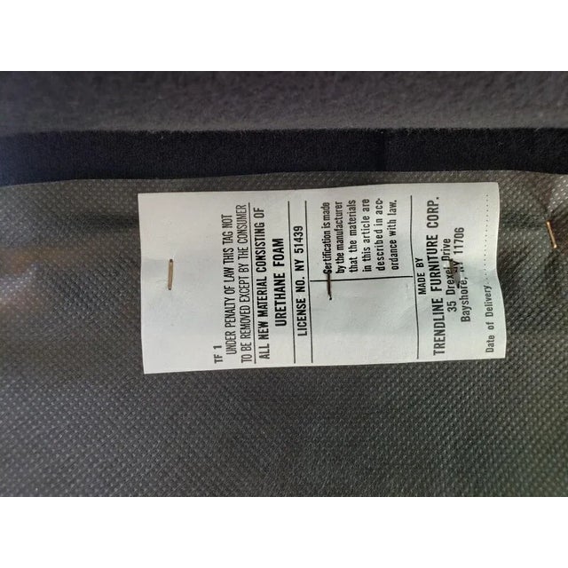 1980s Vintage Sculptural Post Modern Dining Chairs -Set of 6 For Sale - Image 9 of 10