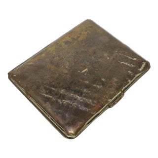 Vintage Polish Visit Cards Container, 1960s For Sale