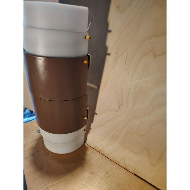 A Pair of Acrylic Wall Sconces Attributed to Louis Klaff For Sale In San Diego - Image 6 of 10