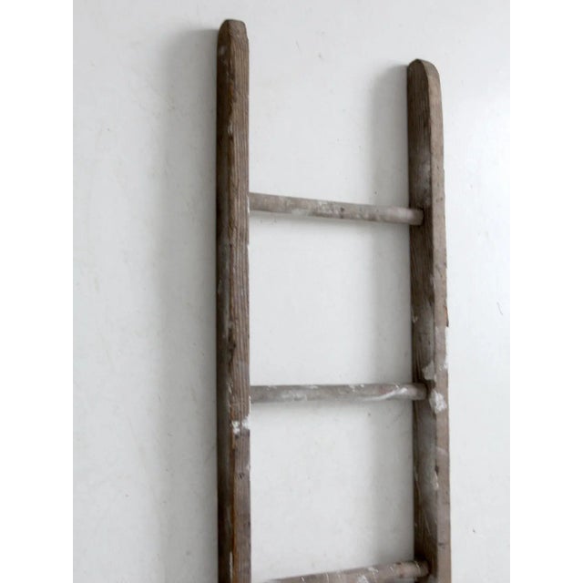 Brown Antique Picking Ladder For Sale - Image 8 of 12