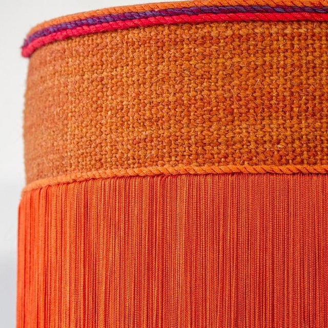 1970s Red Black Ceramic Table Lamp by R. Houben, 1970 For Sale - Image 5 of 10