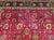 Vintage Persian Tabriz Rug, Hand-Knotted Wool, All Over Geometric Pattern, Red & Navy, 10x13 For Sale - Image 14 of 18
