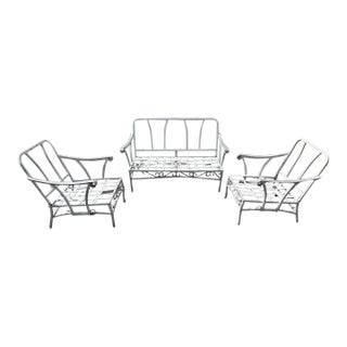 Beautiful Vintage MCM Conversation Set, 3 Pieces For Sale
