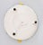 19th Century French Faience Quimper Dancing Couple Pie Crust Plate Footed Dish For Sale - Image 9 of 10