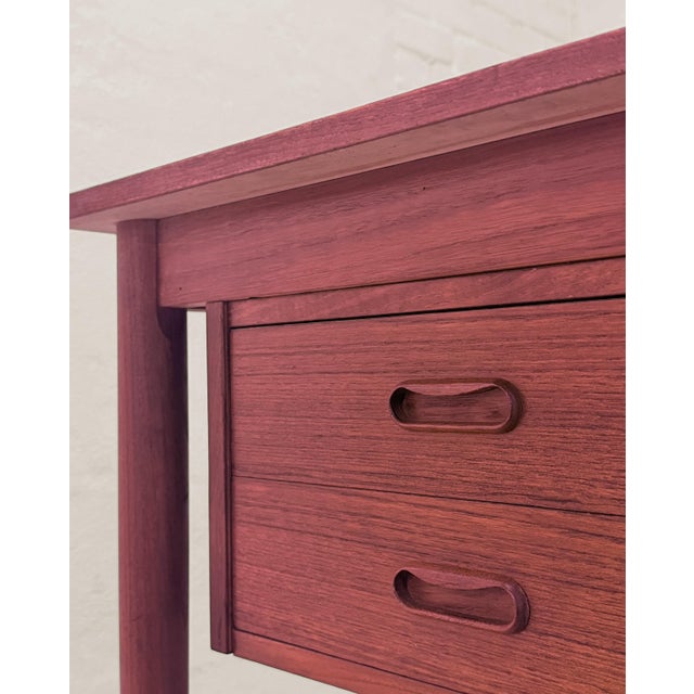 Vintage Danish Desk from Vi-Ma Furniture, 1960s For Sale - Image 4 of 12