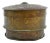 Early 20th Century Asante Forowa Chased Brass Box Ghana MATTER COLLECTION For Sale