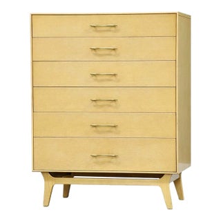 1960s Oak Tall Dresser by Rway Furniture For Sale