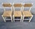 Dordogne Chairs attributed to Charlotte Perriand for Sentou, France, 1960s, Set of 3 For Sale - Image 14 of 17