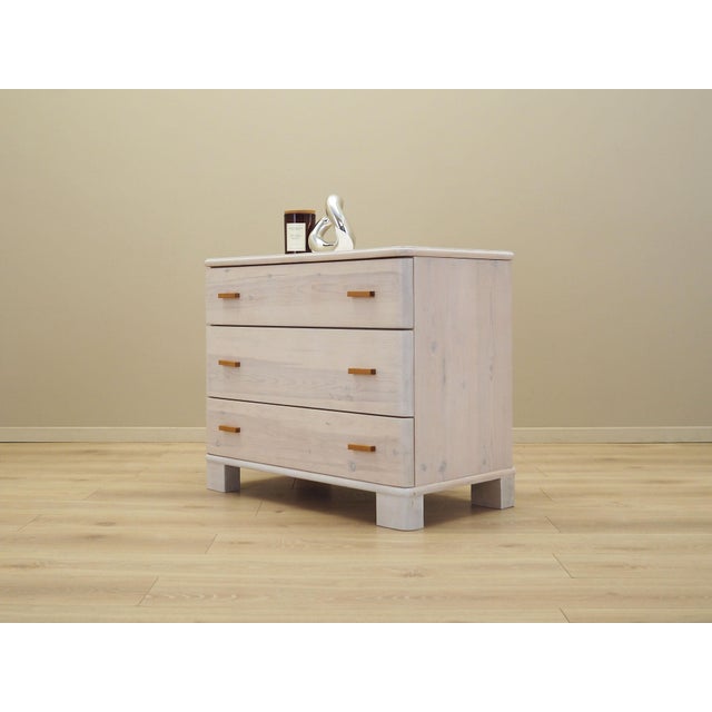 Danish Pine Chest of Drawers, 1960s For Sale - Image 3 of 15