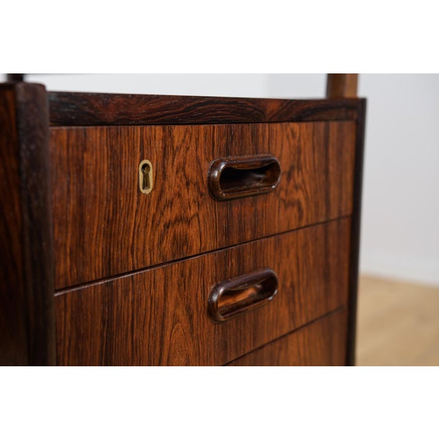 Mid-Century Rosewood Desk by Gunnar Nielsen Tibergaard for Tibergaard, Denmark, 1960s For Sale - Image 16 of 18