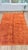 Terracotta Orange Carved Wool Moroccan Beni Mrirt Rug For Sale - Image 15 of 15