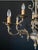 1960s Vintage Bronze Chandelier, 1960s For Sale - Image 5 of 12