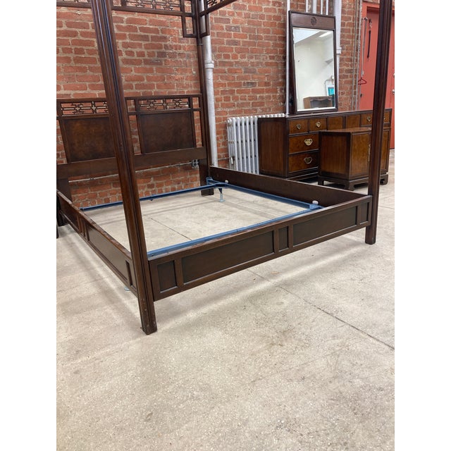 Drexel Heritage 1970s Drexel Heritage Canopy Bed For Sale - Image 4 of 9