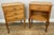 French Bedside Tables in Wood, Set of 2 For Sale - Image 17 of 17