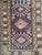 1900 - 1909 Vintage Persian Kurdish Area Rug, Hand-Knotted Wool, Geometric Medallion Pattern, Blue & Ivory, 2x4 For Sale - Image 5 of 8