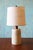 Mid-Century Modern 1960s Gordon and Jane Martz M170 Lamp for Marshall Studios Yellow Tan Engravings 31" For Sale - Image 3 of 15
