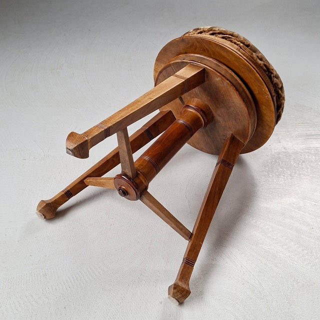 Art Deco Piano Stool, 1920s-1930s For Sale - Image 3 of 6