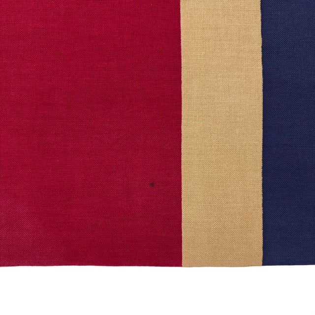 Mid 20th Century Vintage Cotton Union Jack Flag For Sale - Image 5 of 6
