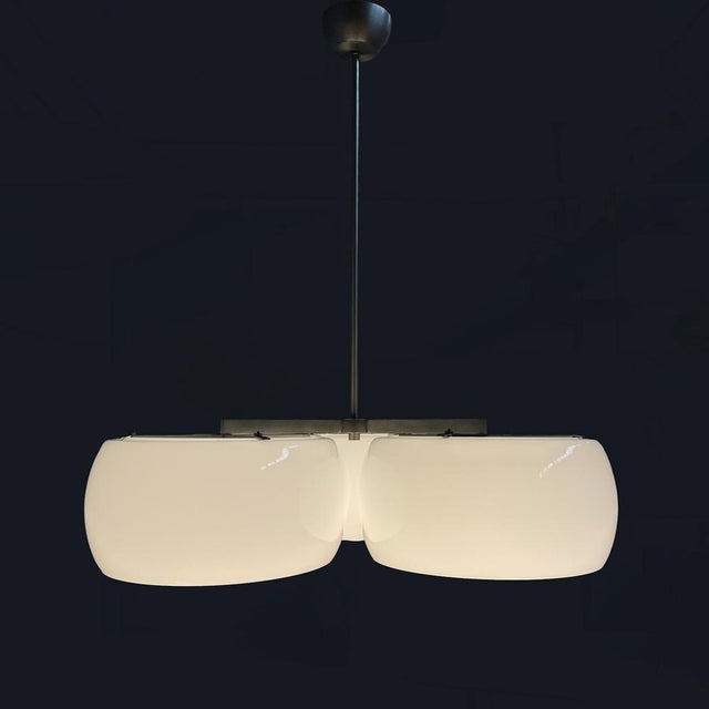 Artemide Mid-Century Modern Italian Pendant Light by Vico Magistretti for Artemide, 1970s For Sale - Image 4 of 15