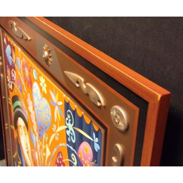 2010s Anton Arkhipov From the Heart Original Oil Painting on Canvas Custom Framed Art For Sale - Image 5 of 6