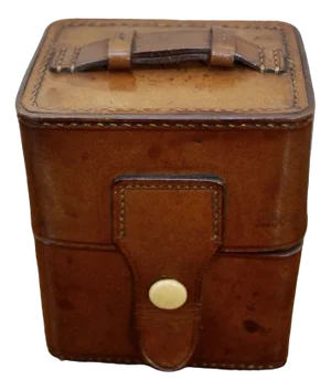 Antique Travel Cologne Bottle Case, 1920s