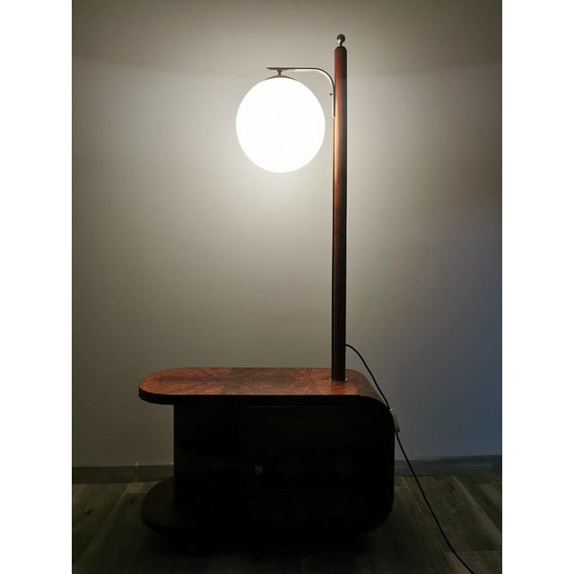 Art Deco Floor Lamp by Jindrich Halabala For Sale - Image 5 of 18