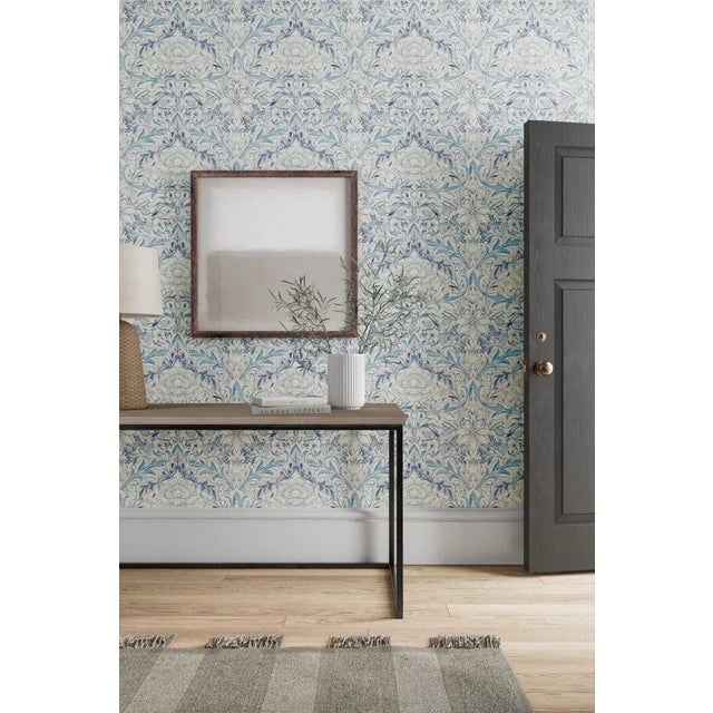 Slightly larger in scale than its fabric counterpart Severne was originally printed at Morriss Merton Abbey workshop in...