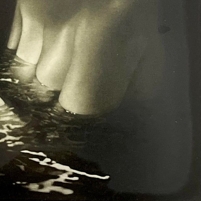 1990s Takahashi Ushio "Sound of Water" 1997 Japanese Mezzotint For Sale - Image 5 of 11