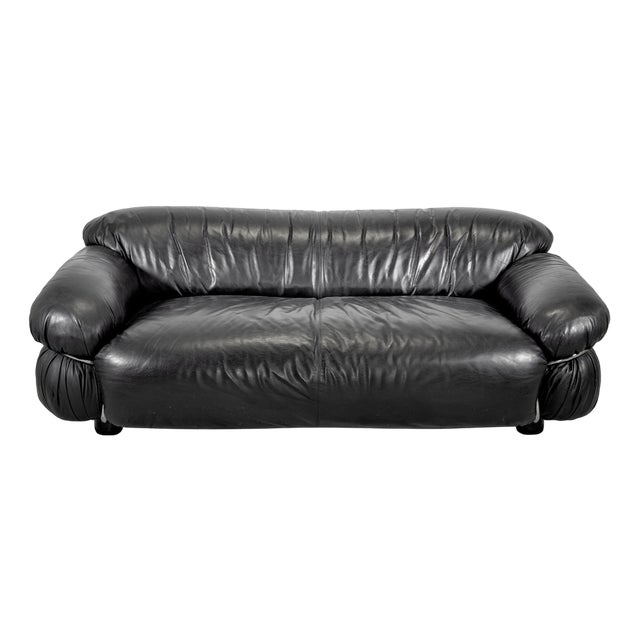 Two Seater Sesann Sofa by Gianfranco Frattini for Cassina, Italy, 1969 For Sale