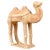 Chinese Han Dynasty 202 BC-200 AD Mingqi Terracotta Camel with Original Paint For Sale - Image 12 of 12