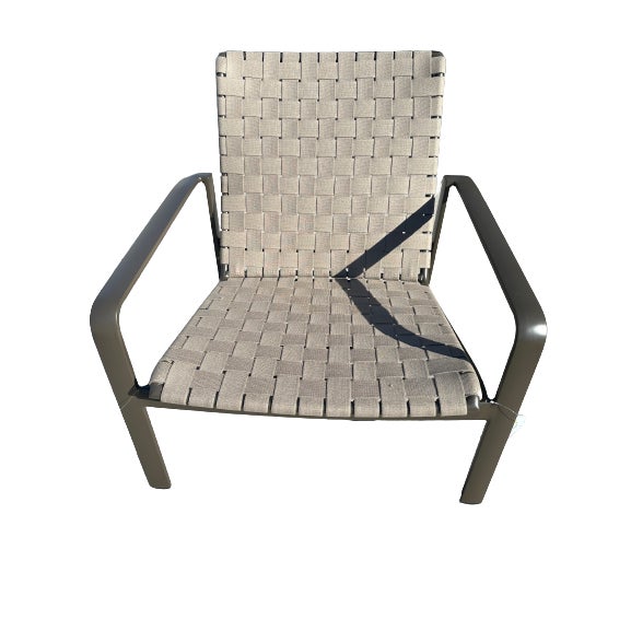 Brown Jordan Softscape Strap Stacking Lounge Chair Chairish