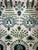 Traditional Thibaut Fabric F916240 | Mendoza Suzani, Blue and Green on White 9 6/8 Yards For Sale - Image 3 of 5