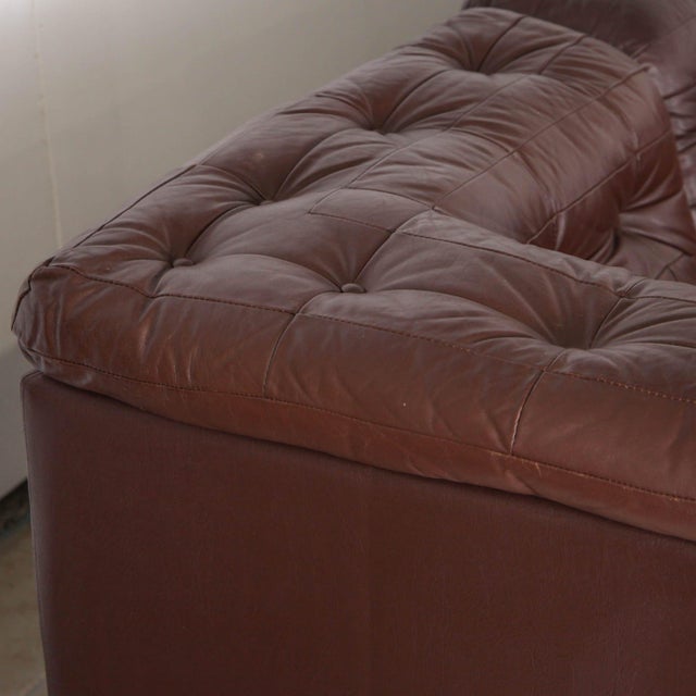 Modular Leather Sofa from Laauser, 1970s For Sale - Image 18 of 18