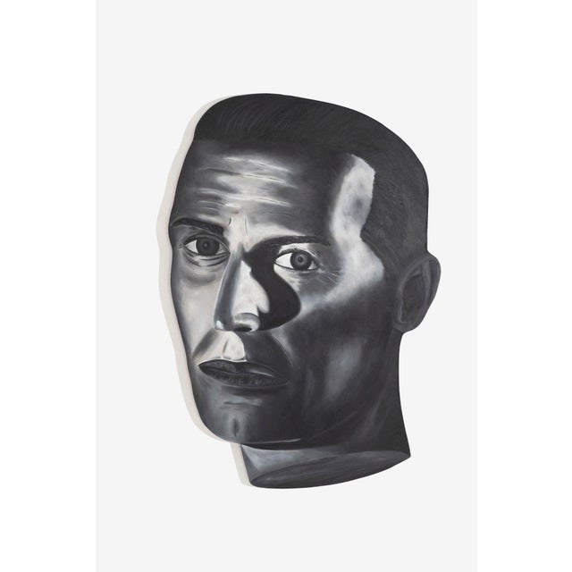 Ken Warneke – Suite of Triptych Face Paintings 1984 For Sale - Image 9 of 12