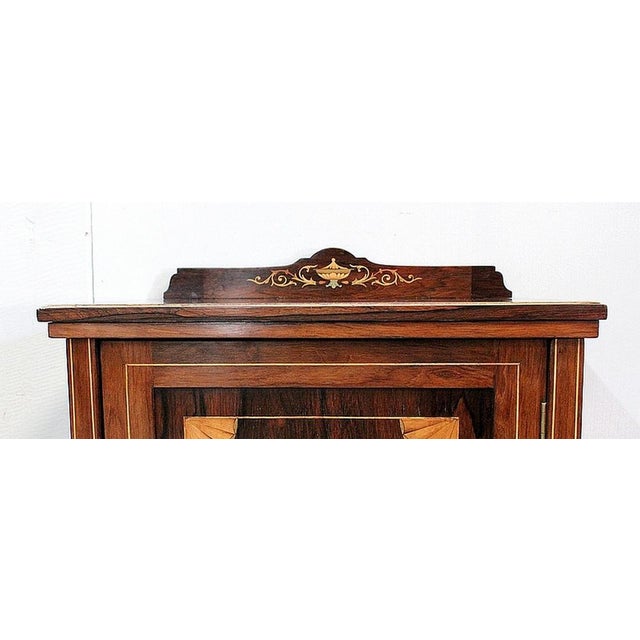 Small Showcase in Marquetry, 1920s For Sale - Image 13 of 18