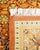2000 - 2009 Mogul, One-of-a-Kind Hand-Knotted Area Rug in Orange, 6' 1" x 9' 4" For Sale - Image 5 of 8