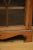 Wood Antique Edwardian Satinwood Cabinet Bookcase, 1900 For Sale - Image 7 of 13