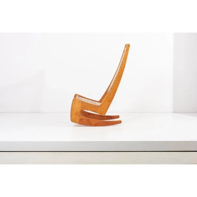 English Studio Rocking Chair by Jeremy Broun, 1970s For Sale - Image 9 of 17