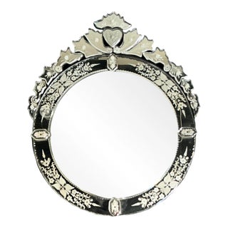 Vintage Regency Venetian Style Mirror For Sale