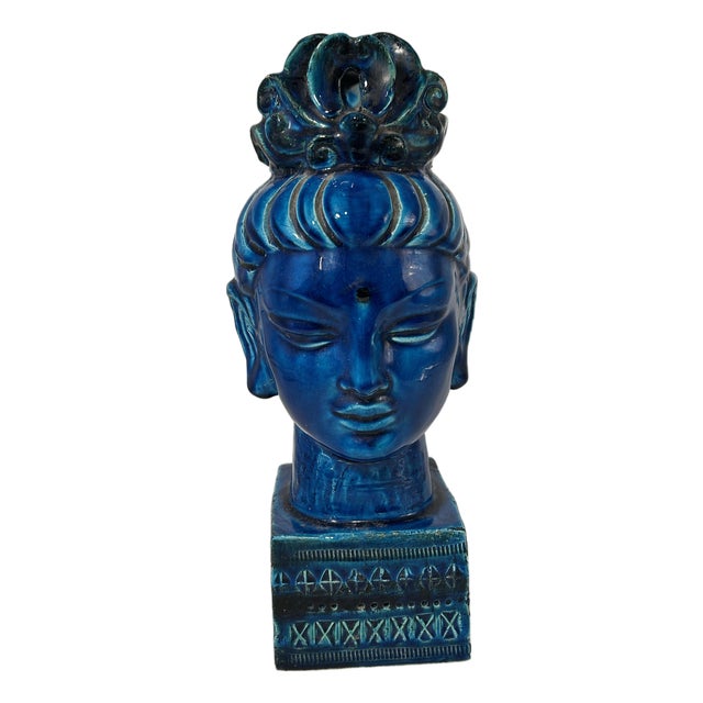 Ceramic Quan Yin Buddha by Aldo Londi for Bitossi, 1960s For Sale