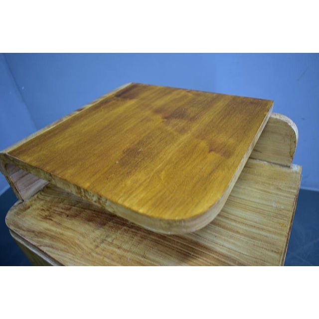 Art Deco Bedside Tables, Czechoslovakia, 1937, Set of 2 For Sale - Image 17 of 18