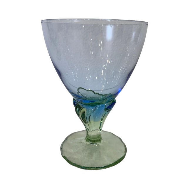 "Bahia" Glass Set, Blown Glass, Bormioli Rocco, Postmodern, 1980s - Italy Material: Blown glass Manufacturer: Bormioli...