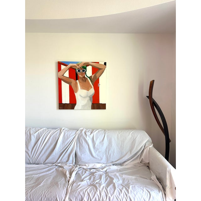 "Shaded" Original Oil Painting, by Jennifer Hohlfelder For Sale - Image 10 of 12
